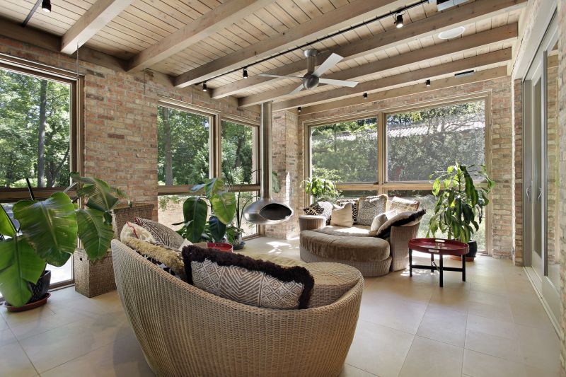 Sunroom Interior with Decor