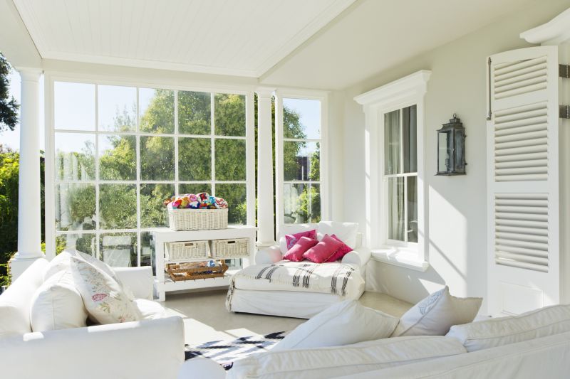 Bright Sunroom Lounge